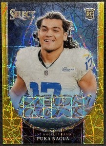 2023 Select Neon Icons Prizm Gold #10 Puka Nacua /10