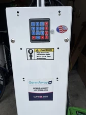 GermAwayUV Mobile UVC Surface Sanitizer with Motion Sensor Shutoff Sensor