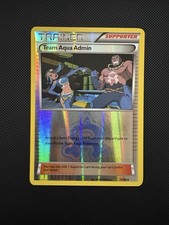 Team Aqua Admin 25/34 Double Crisis Reverse Holo on eBay