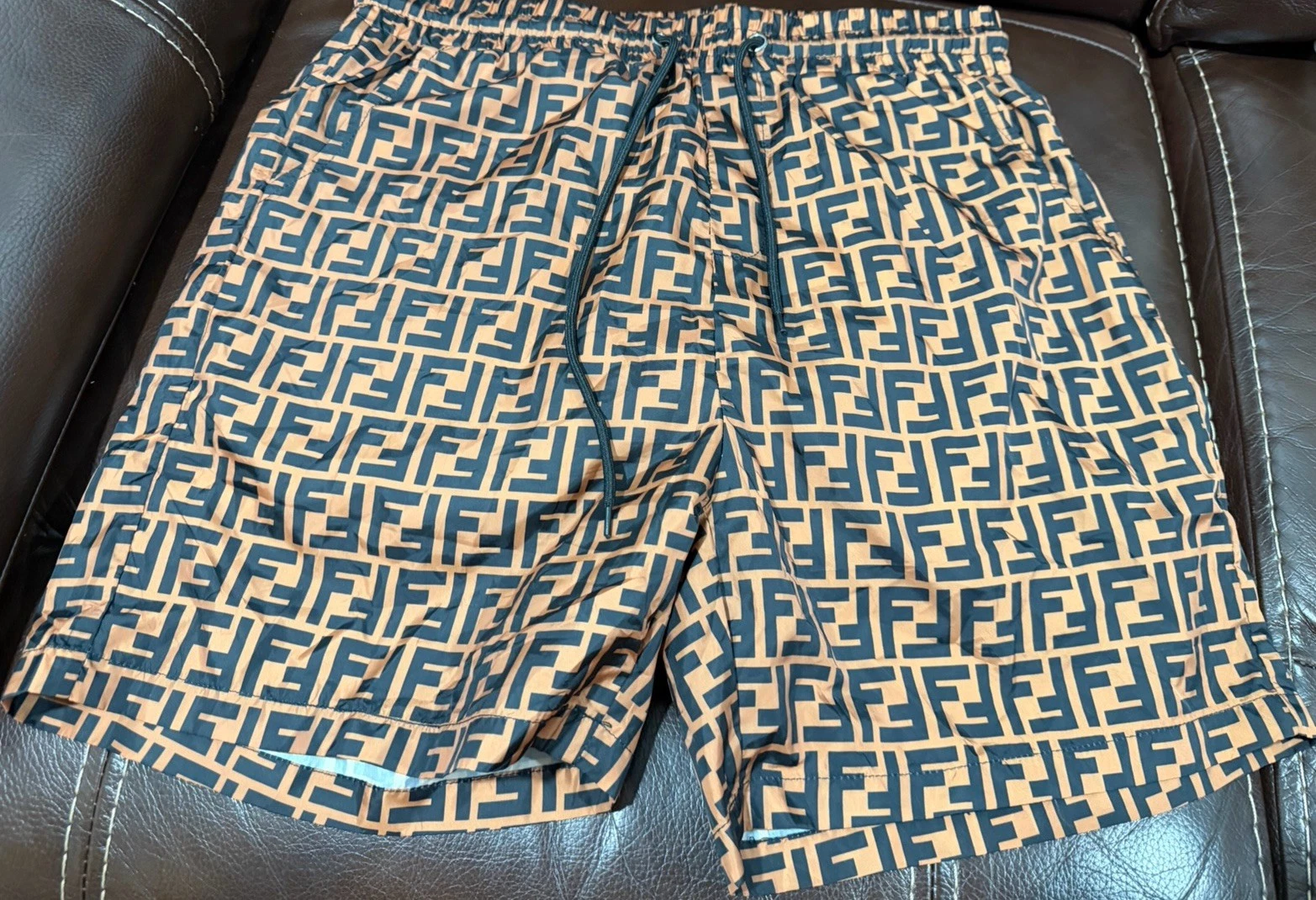 Fendi — Fendi Men’s Monogram Shorts Size Large