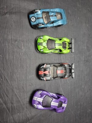 Hot Wheels Ford GT Lot of 4 GT40 Mk IV GT Race Purple Black Green Diecast Cars