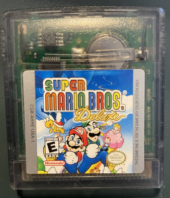 Super Mario Bros. Deluxe Game for Gameboy Color