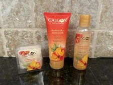 Calgon Take Me Away Bubble Bath, Body Wash Bath Salts Hawaiian Ginger travel