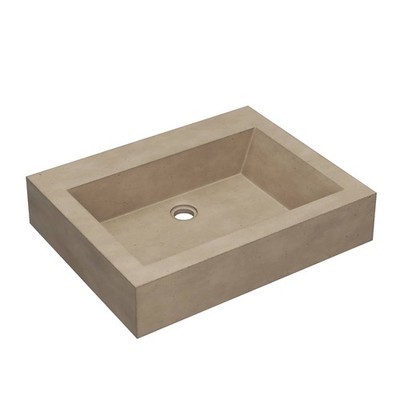 Native Trails NSL2405-X NativeStone 24'' Rectangular Concrete Wall - Earth