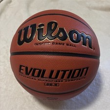 Wilson Evolution Indoor Game Basketball Size 6 Intermediate Microfiber Orange