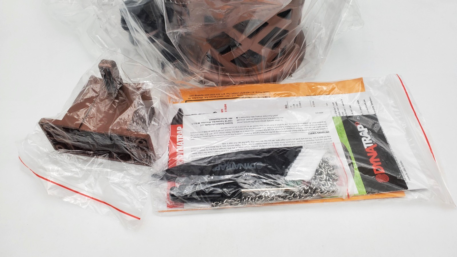 DynaTrap Insect Trap 1/2 Acre Coverage Black Outdoor UV Ray Attraction DT1100