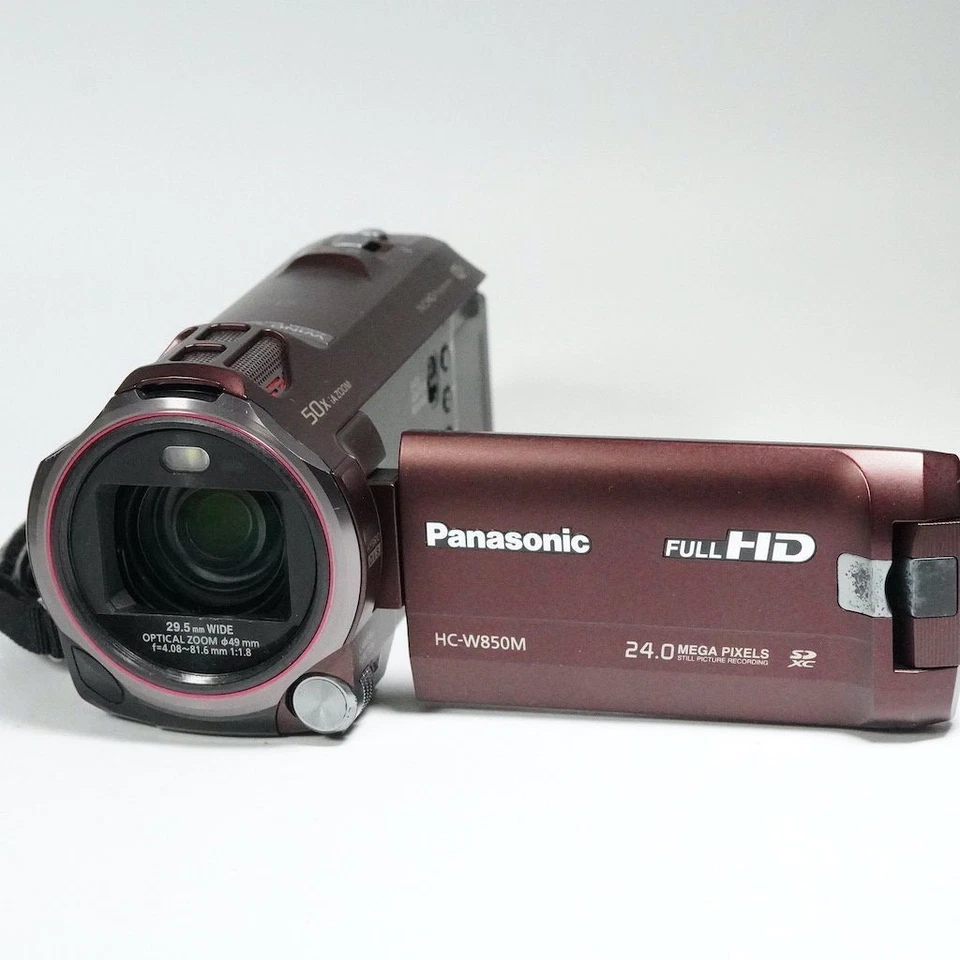 Panasonic HC-V750M Camcorder Video camera Brown Used - Image 2 of 4