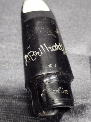 #ad Brilhart Ebolin 3* alto saxophone mouthpiece #035 $145.99