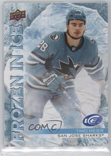 2022-23 Upper Deck Ice Frozen In Ice Ripped Timo Meier #FI-18 14bn