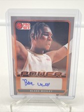 2022 Leaf Pro Set Blake Wesley Rookie Auto Pro Set Power #PA-BW1
