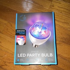 SmartGear Disco Ball LED Color-Changing Multicolor Rotating Light Effects Bulb