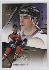 2023-24 Upper Deck SP Game Used Legends Gold 158/187 John LeClair #177 1tj3