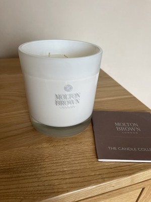 Molton Brown Coco And Sandalwood Drei 3 Docht Kerze Groß 480g Neu