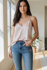 EXPRESS Spaghetti Strap Cami Tank Top Size: Large