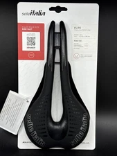 Selle Italia FLITE SuperFlow Ti316 L3 285mm x 145mm Black Saddle MSRP $200