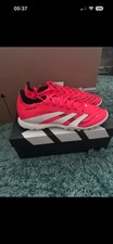 Image of adidas Predator 24 League Laceless Turf Boots Size UK 10 Astro