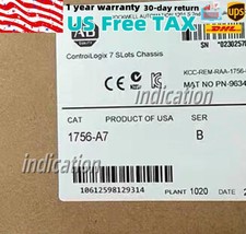 New Factory Sealed AB 1756-A7 SER B ControlLogix 7 Slots Chassis 1756A7