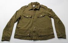 Cabi Women's Long Sleeve Evans Button Front Jacket NC3 Olive Green Small