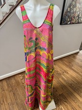 Show Me Your Mumu Nola Paisley Print Sleeveless V-neck Maxi Dress Small