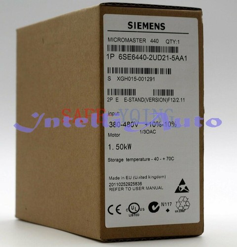 1PC New Siemens Frequency Converter 6SE6 440-2UD21-5AA1 6SE6440-2UD21-5AA1 - Picture 3 of 7
