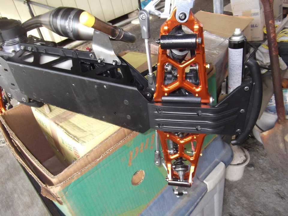 HPI Baja 5B Used Scale Gas RC Buggy Truck Free Shipping From Japan - Image 2 of 4