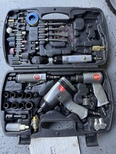 DeVilbiss DAPC Pneumatic Tool Kit ATK70, Impact, Grinder, Ratchet, Chisel,Duster