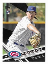 2017 Topps - Rob Zastryzny #478 Black /66 (RC, SN) + Low Flat Unlimited Shipping