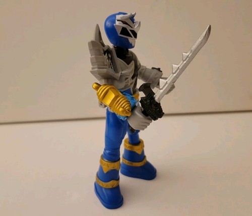 Power Rangers Dino Fury Blue Ranger 7" Action Figure - 2021 Hasbro - VGC - - Picture 8 of 9