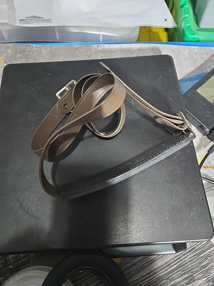 Estuche para Cámara Hinomoto Marrón De Colección con Forro Beige Ajustable Sin Llave Hecho en Japón Foto 4 de 4