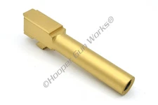 Conversion Barrel for Glock 23 G23 9mm Flush Cut Gold TiN PVD Finish