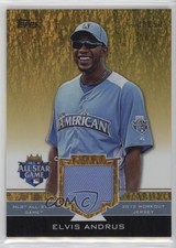 2012 Topps Update All-Star Stitches Gold 38/50 Elvis Andrus #AS-EA 0qo1