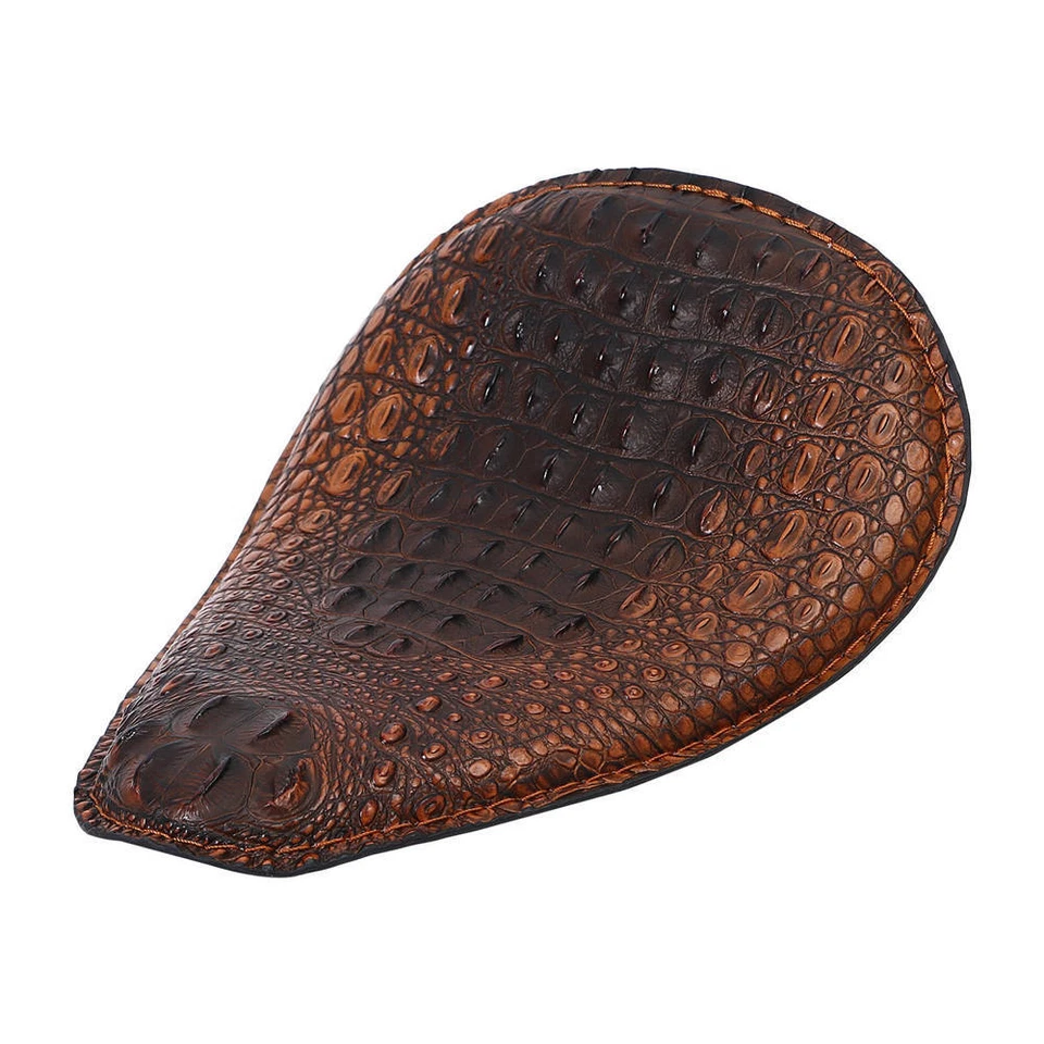 Alligator Large Solo Seat For Harley Dyna Fatboy Softail Springer Road King FLHR — 第 4/4 张图片