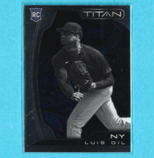 2022 Panini Chronicles Baseball #7 LUIS GIL RC Titan NY Yankees