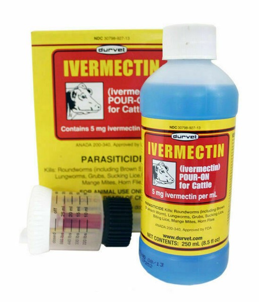 Durvet 456790 Ivermectin Pour 250ml For Sale Online Ebay