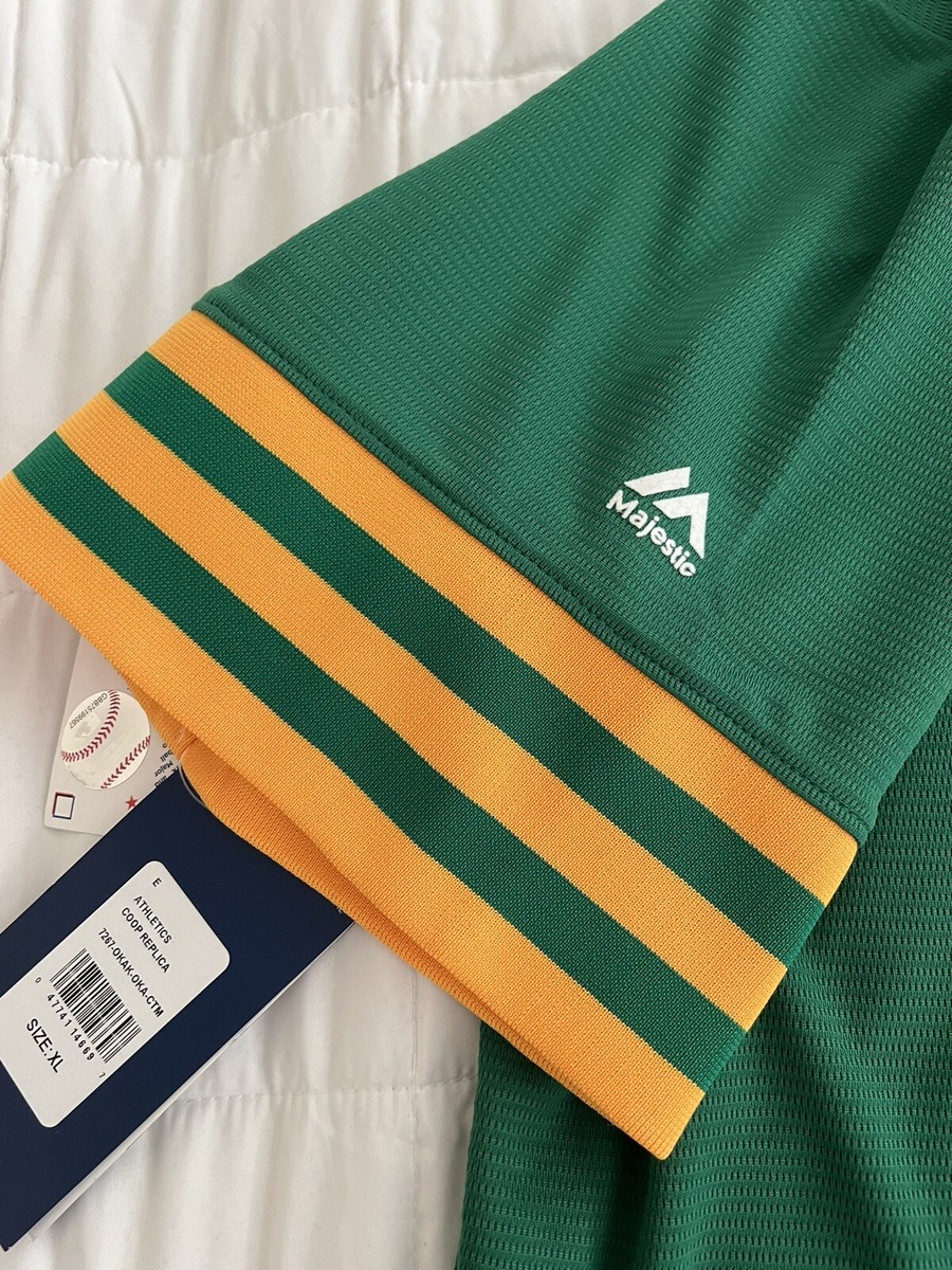 Oakland Athletics A's Majestic Cooperstown Collection Jersey XL