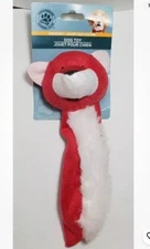 Greenbrier Kennel Club adorable plush fox with squeaker. Measures 8