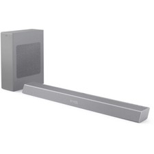 Philips TAB8505/10 Soundbar + Subwoofer silber 4K-Passthrough AirPlay fähig WLAN