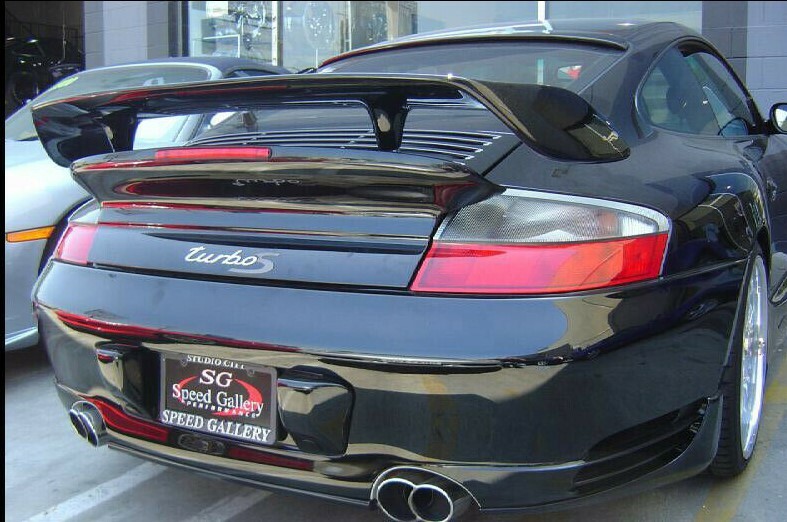 Porsche 996 Turbo 911 GT2 Style Top Wing Blade Carbon Fiber