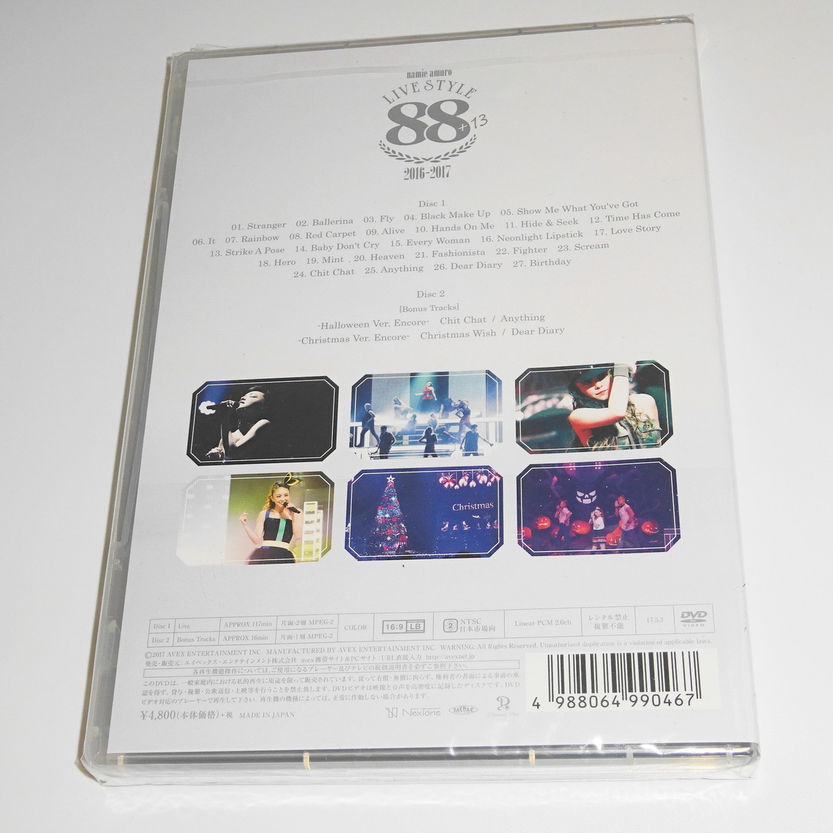 新品 namie amuro LIVE STYLE 2016-2017 DVD CDJapan : 