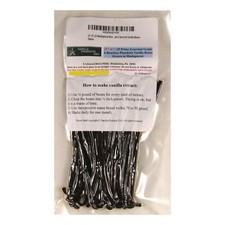 Vanilla Products USA 25 Gr A Prime Gourmet Madagascar Bourbon Vanilla Beans 5 6"
