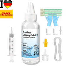 100 ml Druckkopfreiniger Epson, D&uuml;senreiniger, Adapter, Druckerreiniger Cleaner