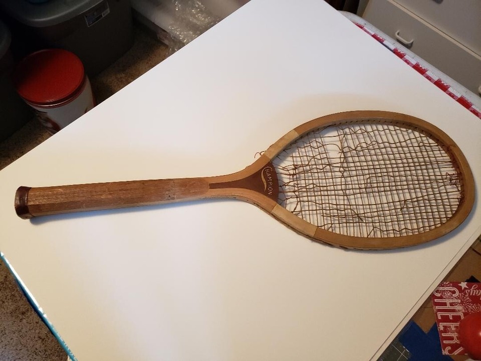 Raquette De Badminton Vintage Jack Purcell Wright & Ditson Title Cup - Ancien Modèle, Occasion En état Fonctionnel