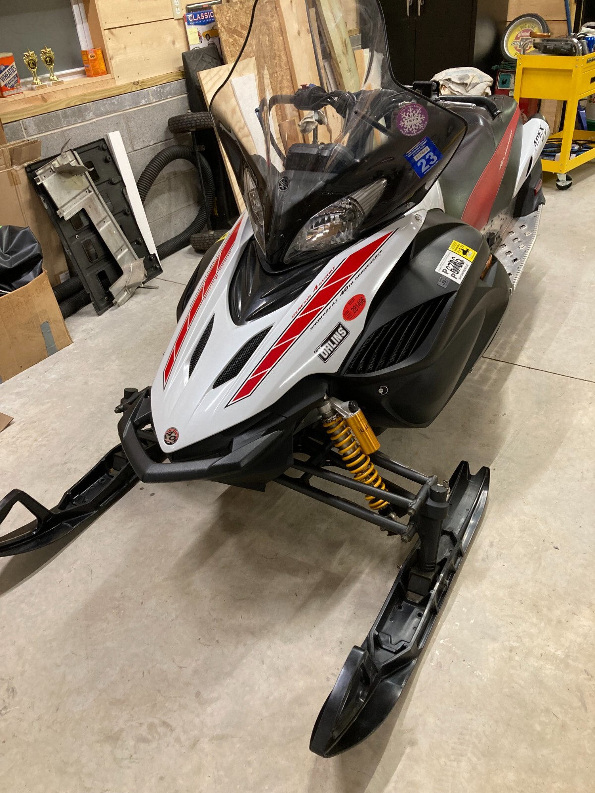 Yamaha 40TH Anniversary Apex GT snowmobile eBay