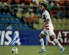 Team USA Gianluca Busio Autographed Signed 8x10 MLS Photo COA #2