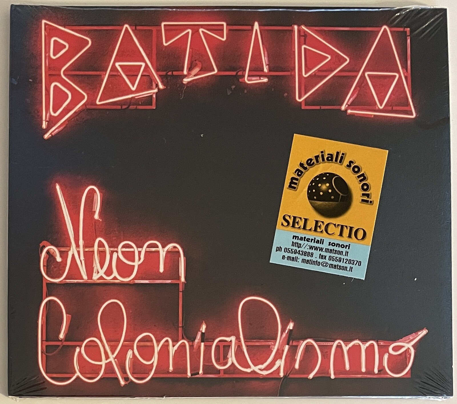 BATIDA “Neon colonialismo”, Crammed discs 2022, CD digipack sigillato