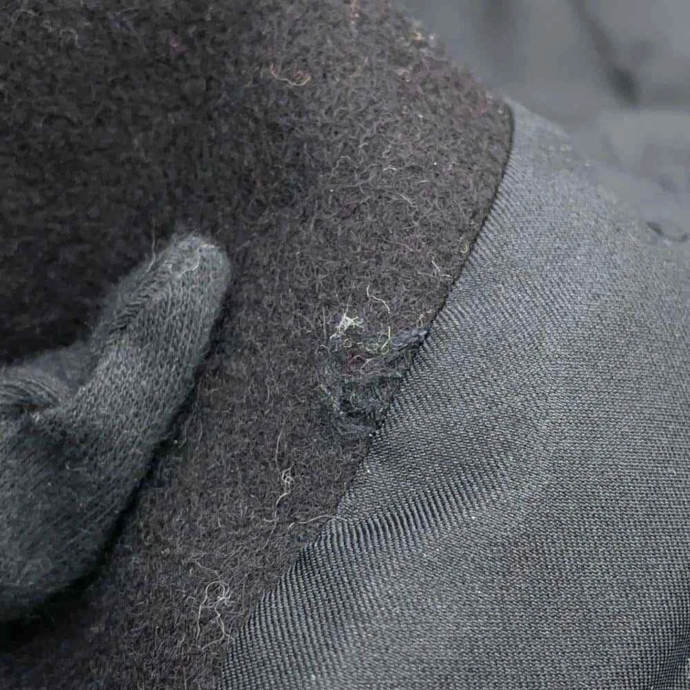 Giacca CHANEL Gripoa con bottoni taglia 38 lana 100% nero P08277