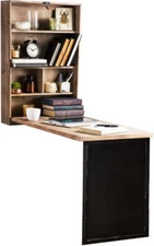 The Rustic Home Wall-Mounted Fold Away Desk 19"X30"H (USED)