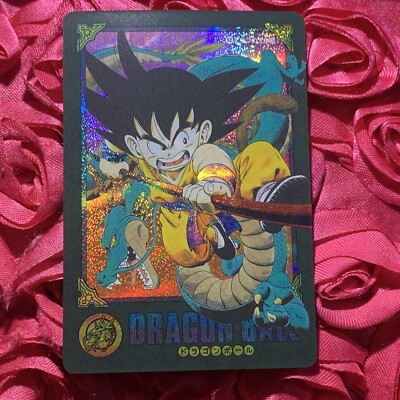 Goku Dragon Ball Pearl Anime ACG Holo Waifu GIRL Card Rod Fight