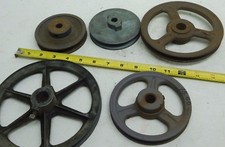 LOT OF 5 CONGRESS BROWNING V-Belt Pulley Fixed Width Various Sizes AP FREE SHIP