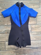Women's Front Zip Shorty Wetsuit 3mm Medium Used